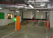 Пример работы автоматизированного паркинга в офисном центре 'Белая площадь'